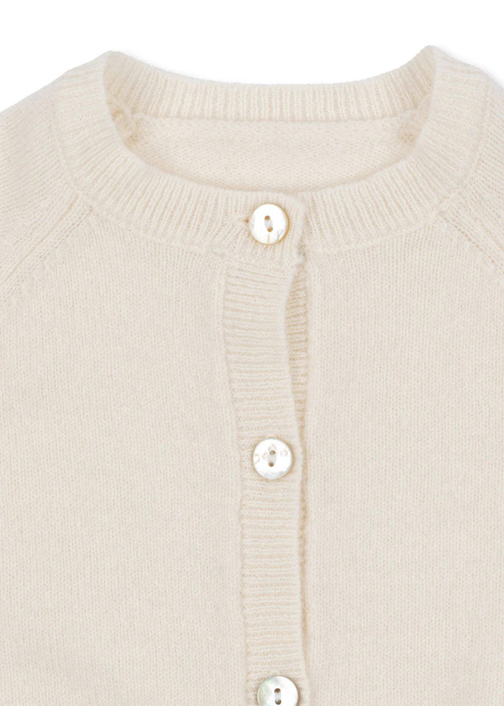 Kongessløjd SAVORA CARDIGAN antique white