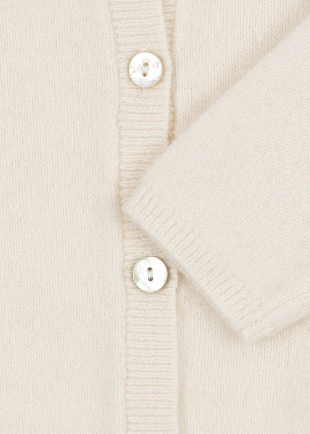 Kongessløjd SAVORA CARDIGAN antique white