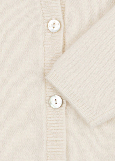 Kongessløjd SAVORA CARDIGAN antique white