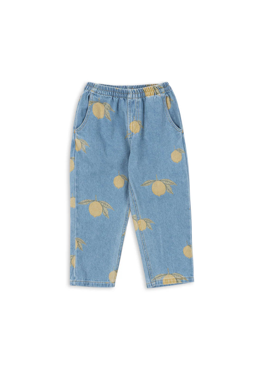 Konges Sløjd MAGOT PANTS GOTS. LEMON DENIM