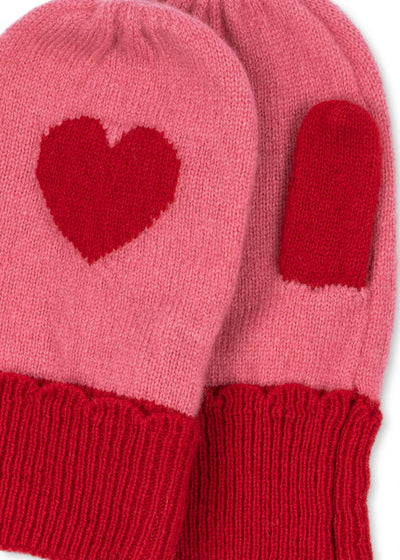 Konges Sløjd  collette vanter  pink