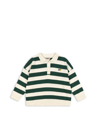Konges Sløjd  Manis polo  pine grove stripe