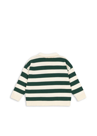 Konges Sløjd  Manis polo  pine grove stripe