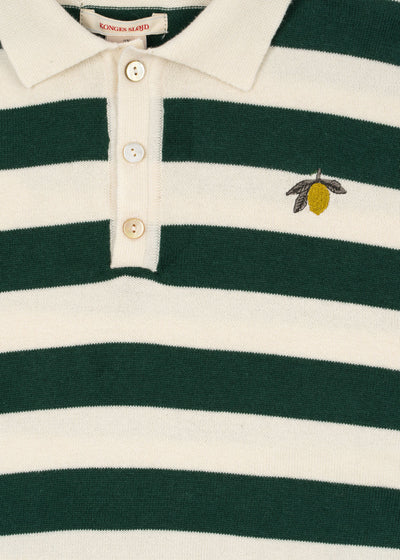 Konges Sløjd  Manis polo  pine grove stripe