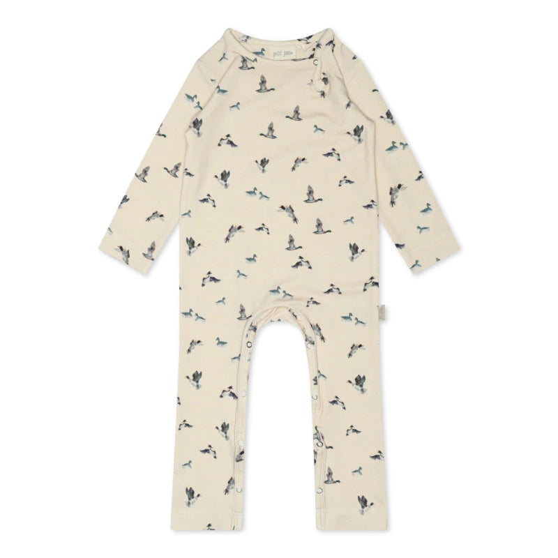 Petit Piao Duck L/S Jumpsuit