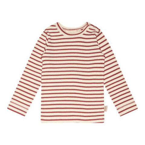 T-shirt L/S Modal  Berry Dust.