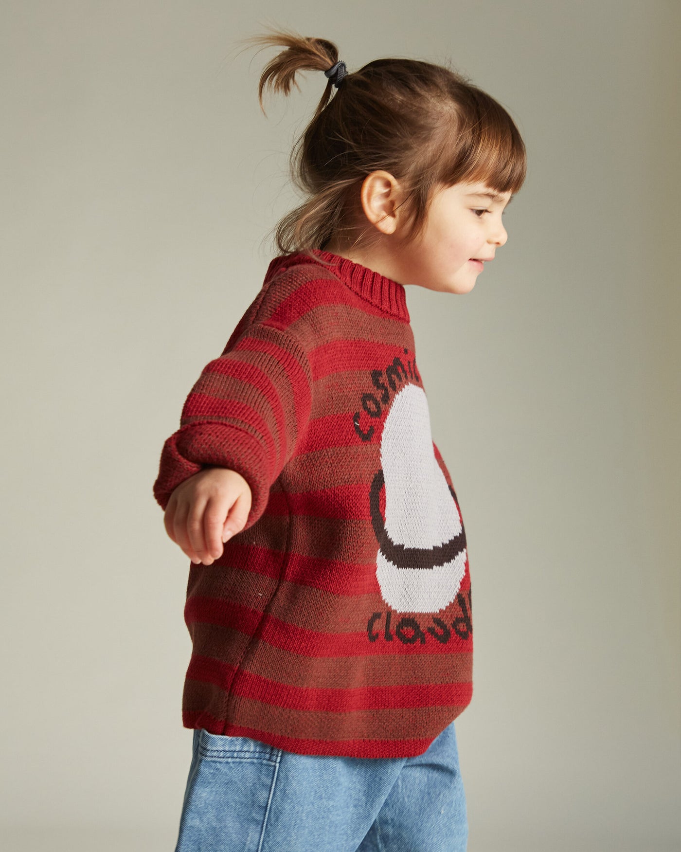 Claude and Co Saturn Maroon Sweater