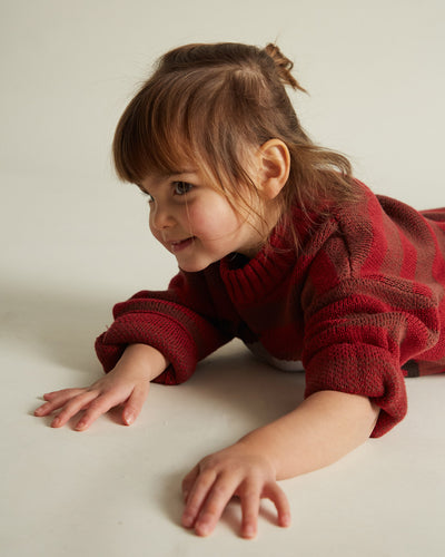 Claude and Co Saturn Maroon Sweater