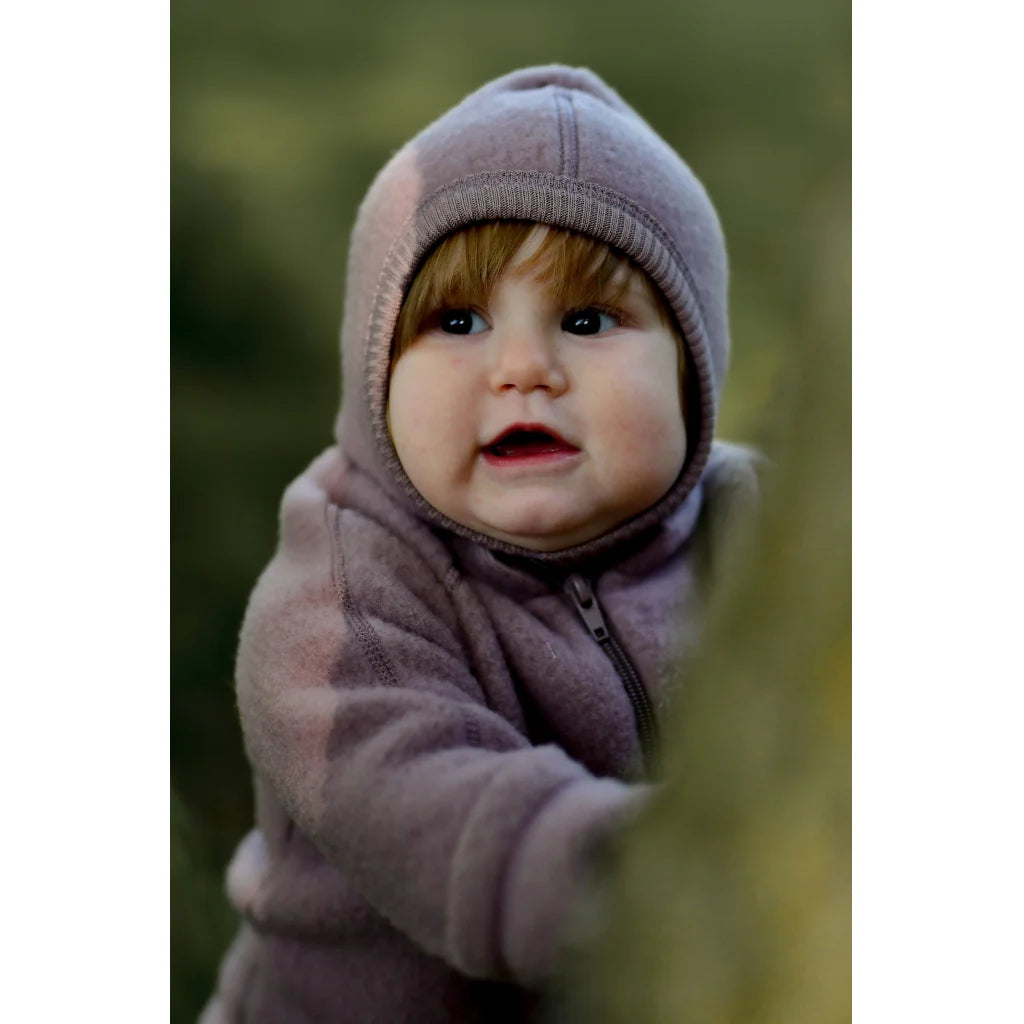 mikk-line Uld Elefanthue - Twilight Mauve