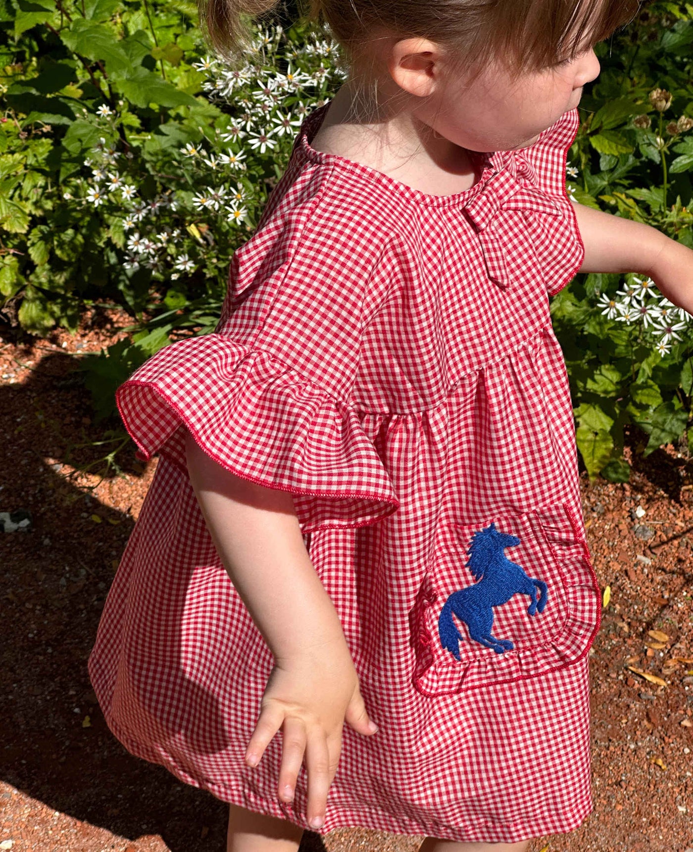 Sissel Edelbo Ohio MINI Dress Red White Gingham