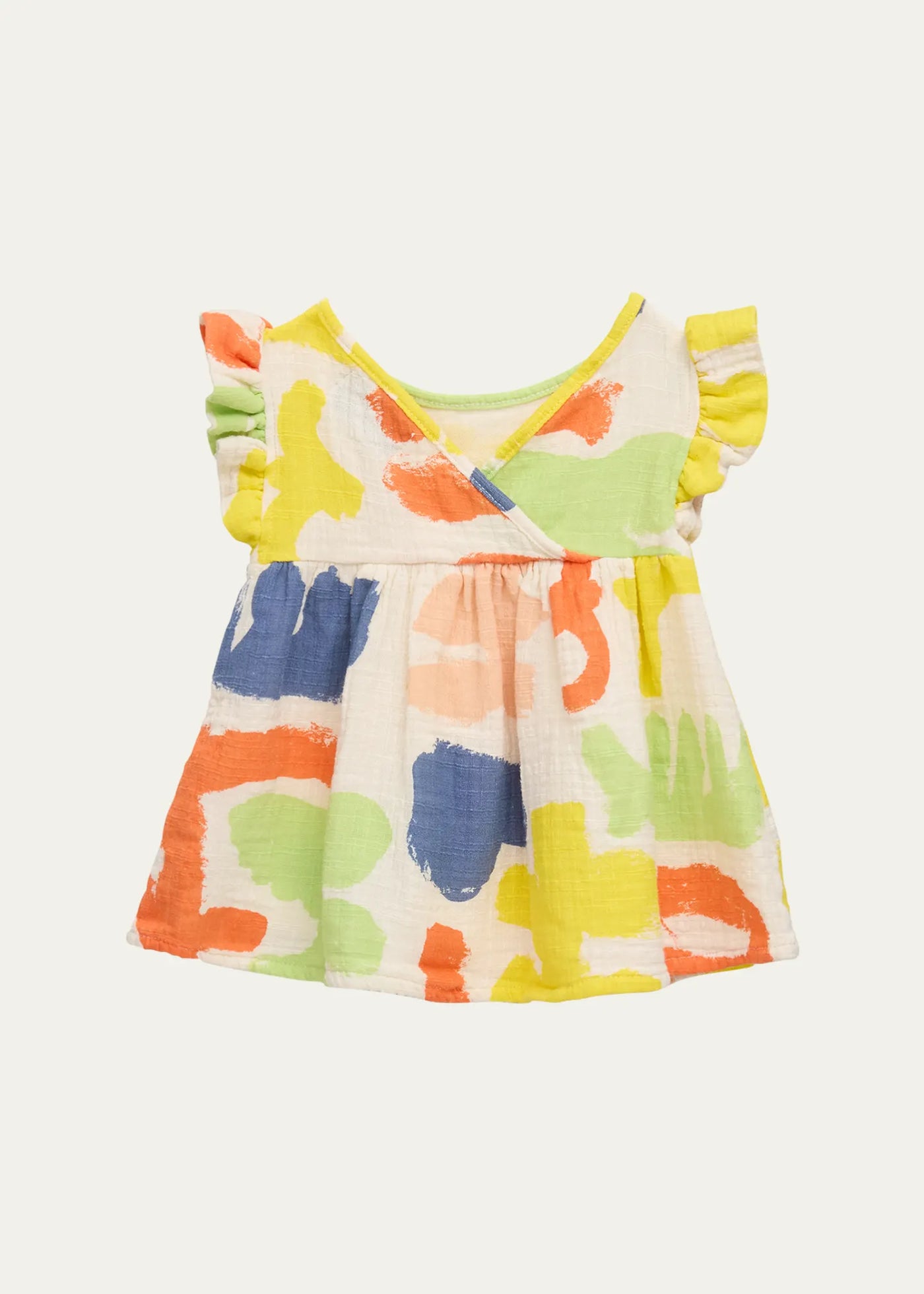 Bobo Choses Carnival all over ruffle woven dress