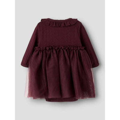 Lil'Atelier Lil'Atelier kjole SOLANGE - Catawba Grape