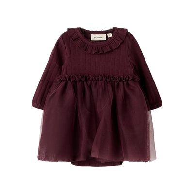 Lil'Atelier Lil'Atelier kjole SOLANGE - Catawba Grape