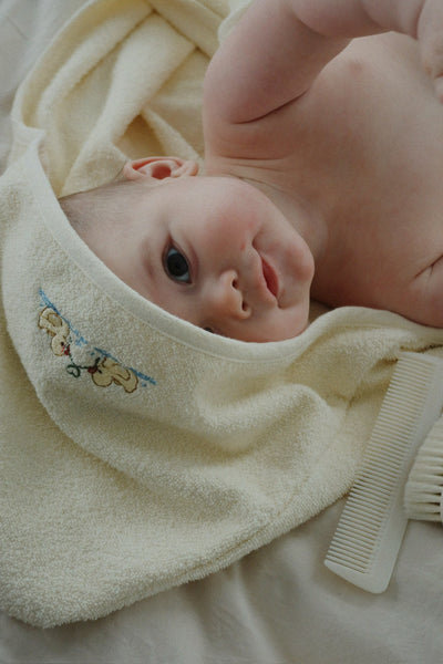 Konges Sløjd FIGO BABY TOWEL GOTS ANTIQUE WHITE