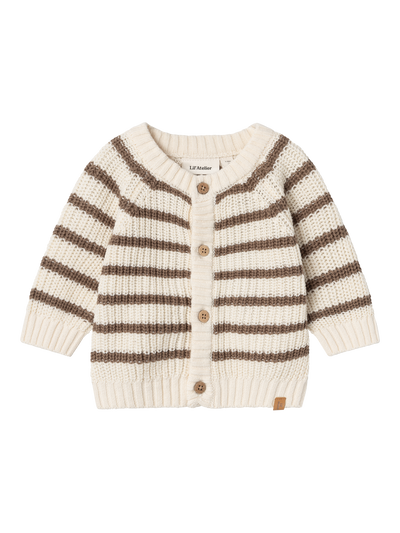 NBMEMLEN LS KNIT CARD STRIPE LIL