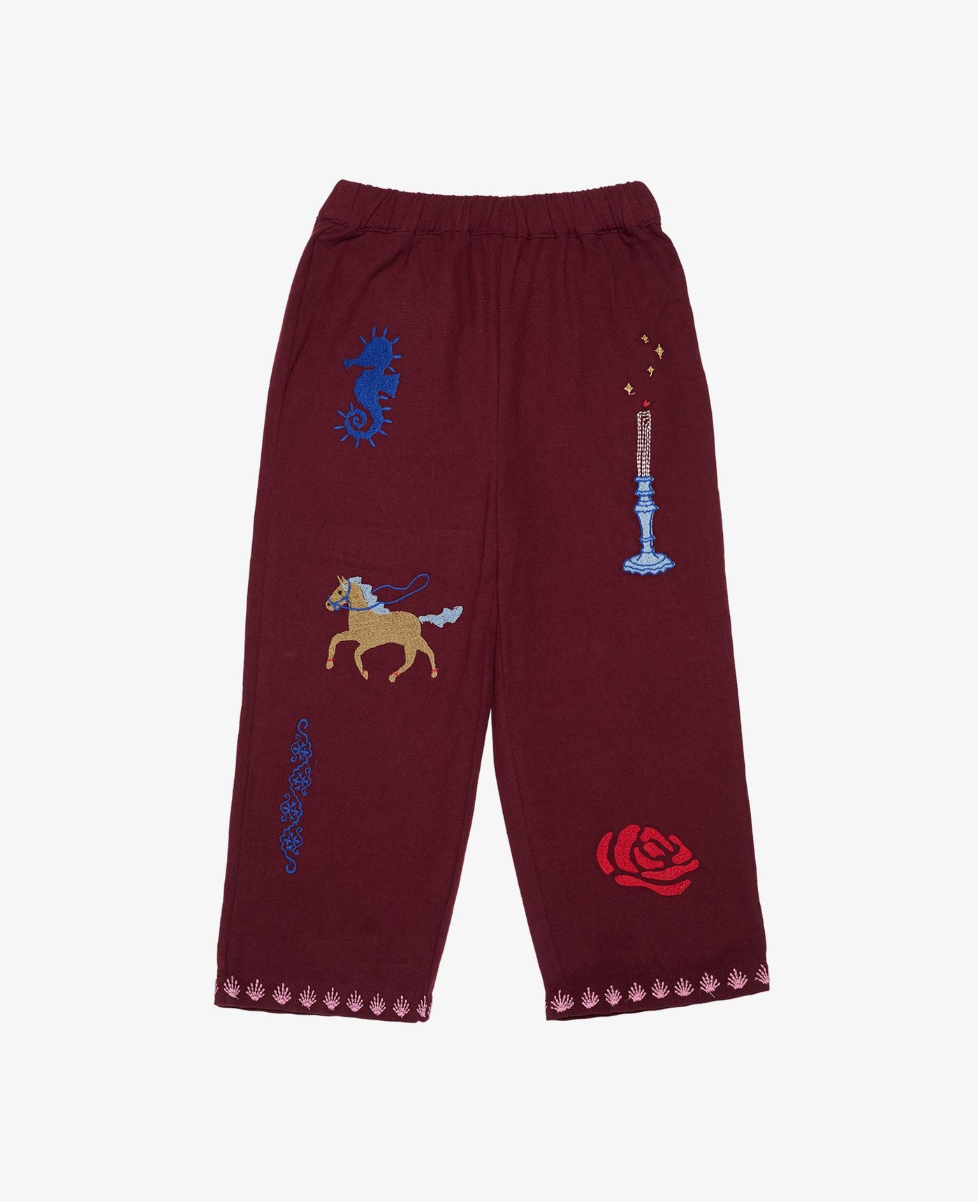Sidsel Edelbo Oda MINI Pants Burgundy
