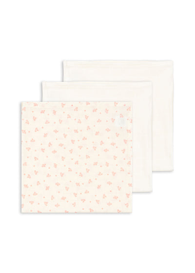 Konges Sløjd BELLINI 3 PACK MUSLIN CLOTH GOTS ILMIA