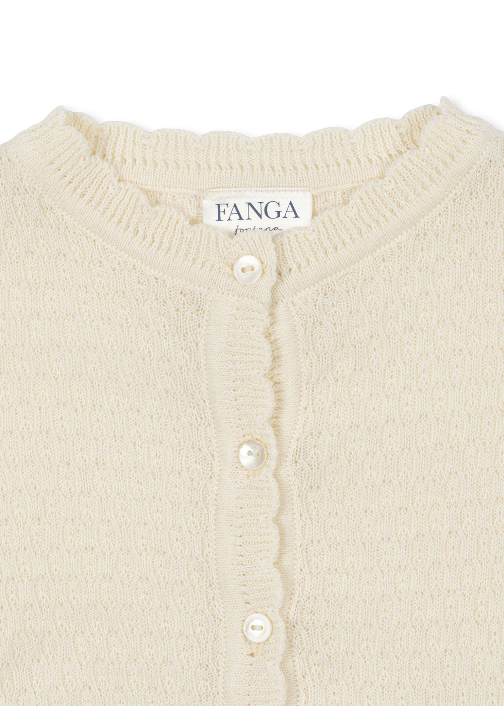 Konges Sløjd VENTI POINTELLE CARDIGAN GOTS