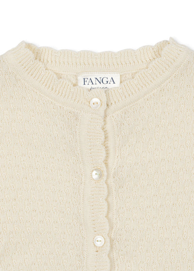 Konges Sløjd VENTI POINTELLE CARDIGAN GOTS