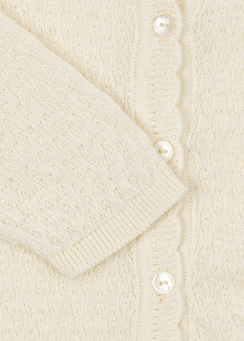 Konges Sløjd VENTI POINTELLE CARDIGAN GOTS