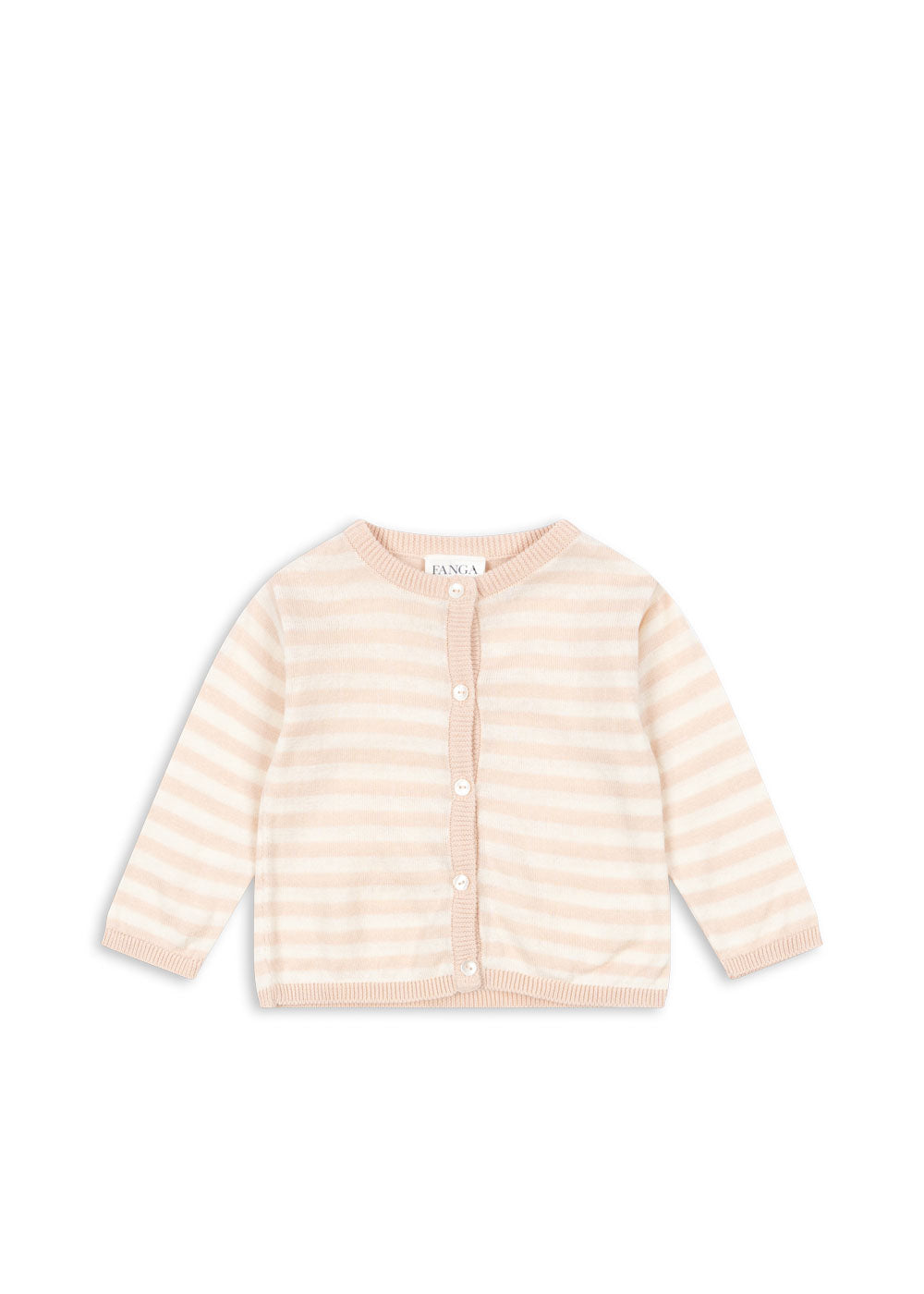 Konges Sløjd VENTI KNIT CARDIGAN GOTS CAMEO ROSE