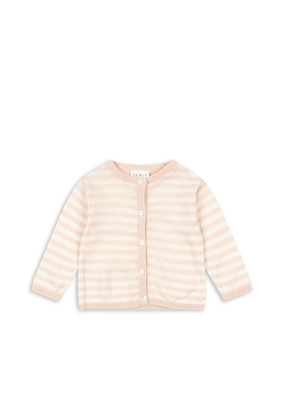 Konges Sløjd VENTI KNIT CARDIGAN GOTS CAMEO ROSE
