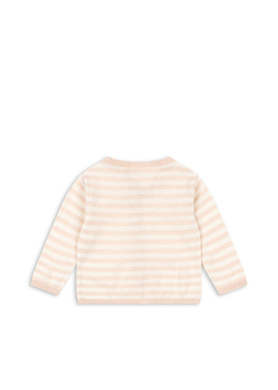 Konges Sløjd VENTI KNIT CARDIGAN GOTS CAMEO ROSE