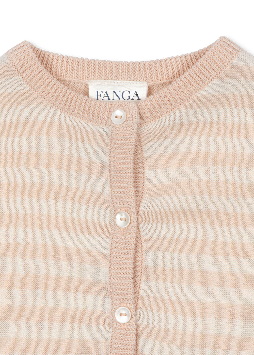 Konges Sløjd VENTI KNIT CARDIGAN GOTS CAMEO ROSE