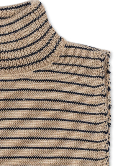 Konges Sløjd LOULI NECKWARMER STRIPE BLUIE