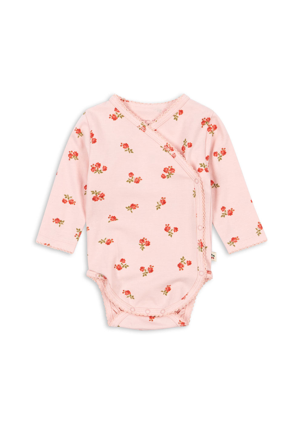 Konges Sløjd BASIC LS NEWBORN BODY GOTS ROSA PINK