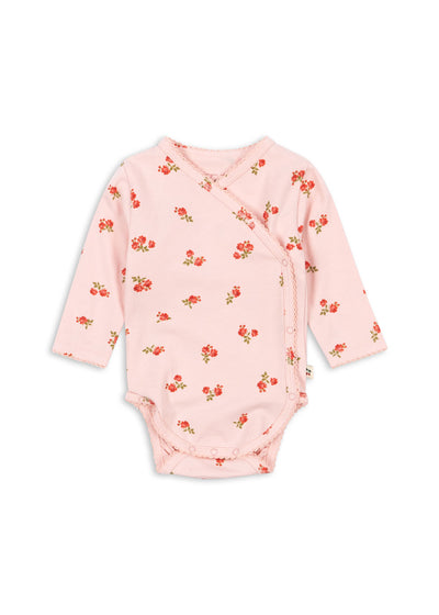 Konges Sløjd BASIC LS NEWBORN BODY GOTS ROSA PINK