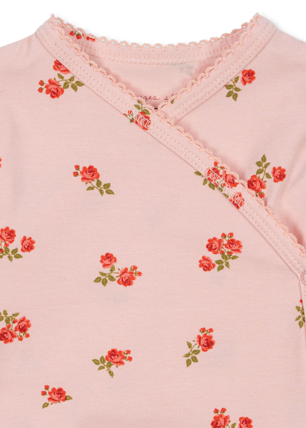 Konges Sløjd BASIC LS NEWBORN BODY GOTS ROSA PINK