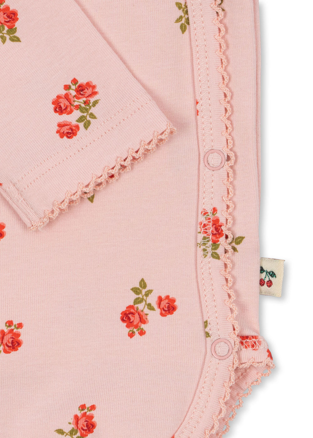 Konges Sløjd BASIC LS NEWBORN BODY GOTS ROSA PINK