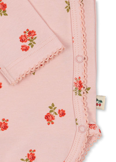 Konges Sløjd BASIC LS NEWBORN BODY GOTS ROSA PINK
