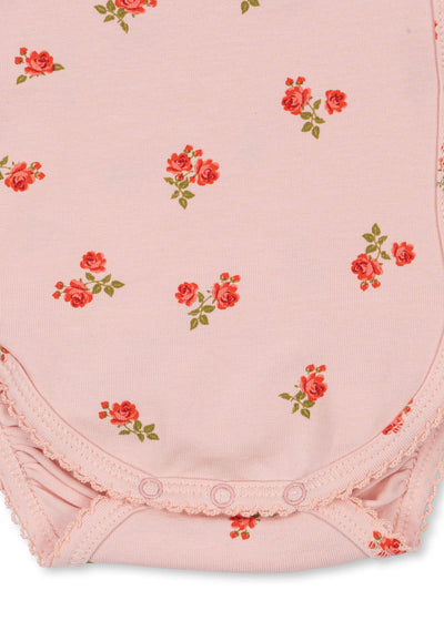 Konges Sløjd BASIC LS NEWBORN BODY GOTS ROSA PINK