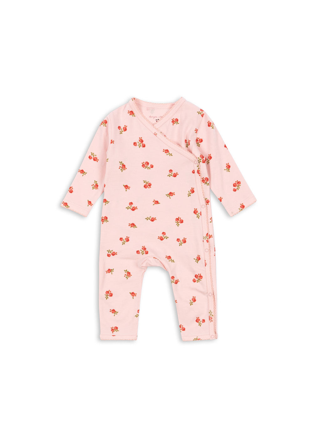 Konges Sløjd BASIC NEWBORN ONESIE GOTS ROSA PINK