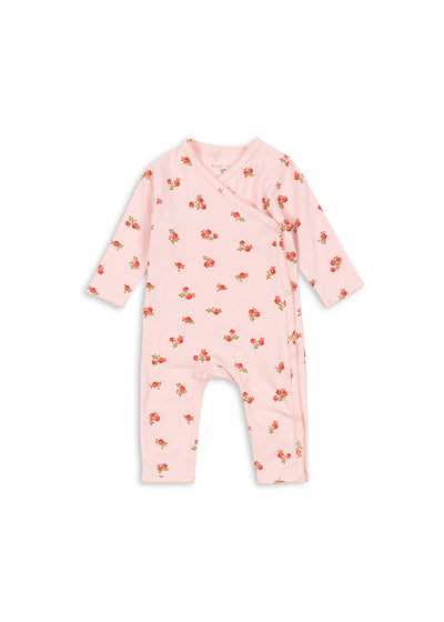 Konges Sløjd BASIC NEWBORN ONESIE GOTS ROSA PINK