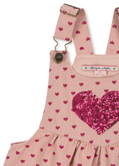 Konges Sløjd NOLA SEQUIN SPENCER DRESS GOTS BERRY COEUR