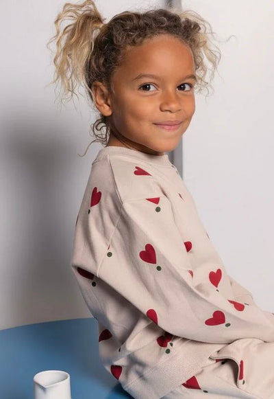 Okker Gokker  Sweatshirt - hearts on point Hearts on Point
