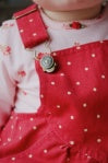 Konges Sløjd NOLA OVERALLS GOTS STRAWBERRY DOT
