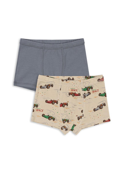 BASIC 2 PACK BOY BOXERS GOTS. TRADEWINDS / GRAND PRIX