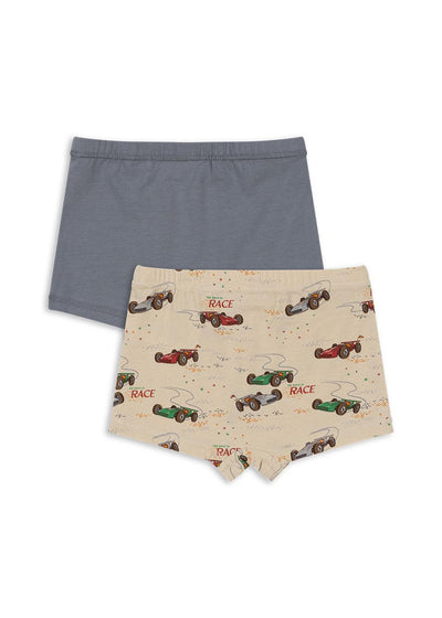 BASIC 2 PACK BOY BOXERS GOTS. TRADEWINDS / GRAND PRIX