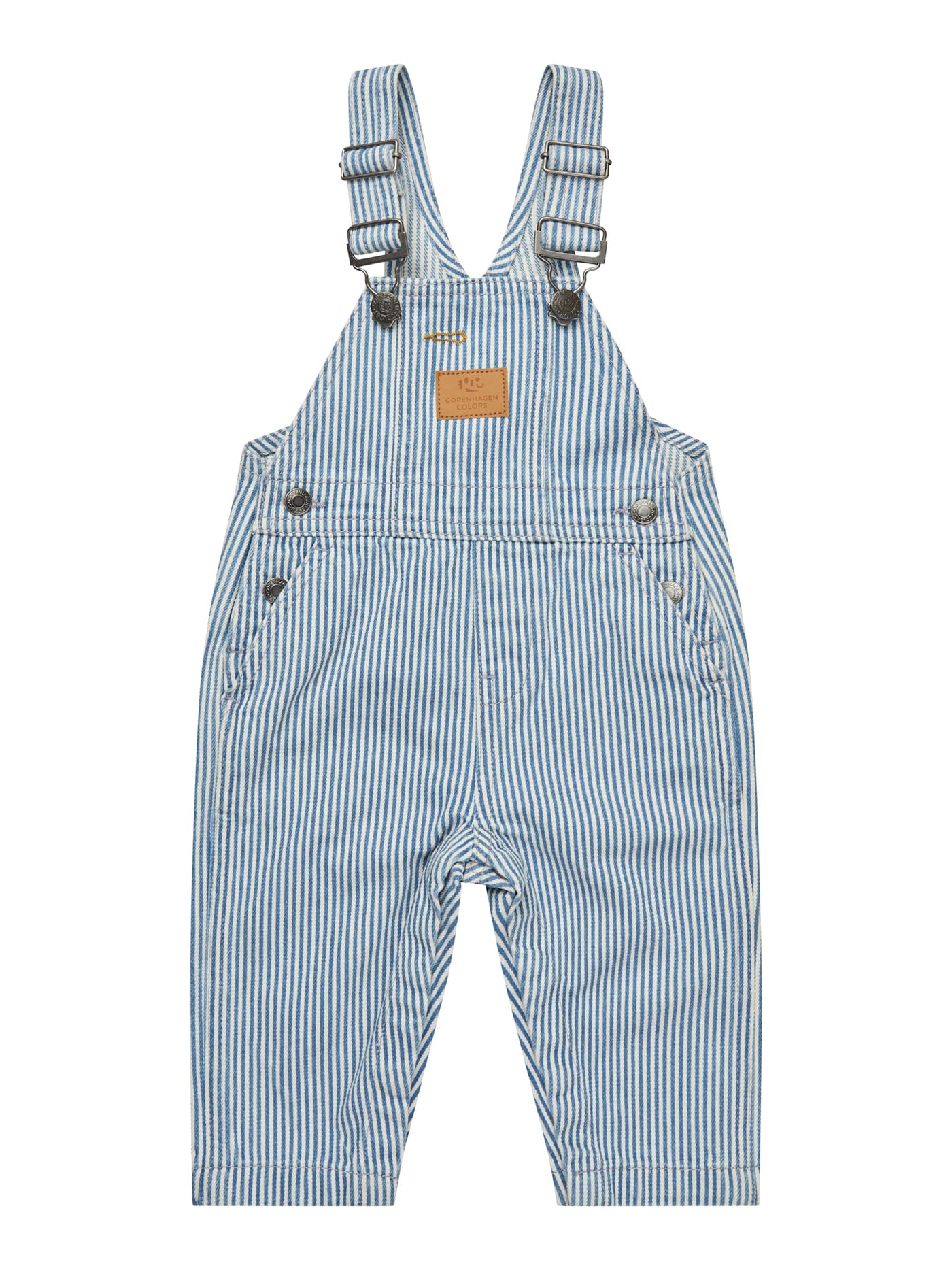 Copenhagen Colors Y/D TWILL BABY OVERALLS