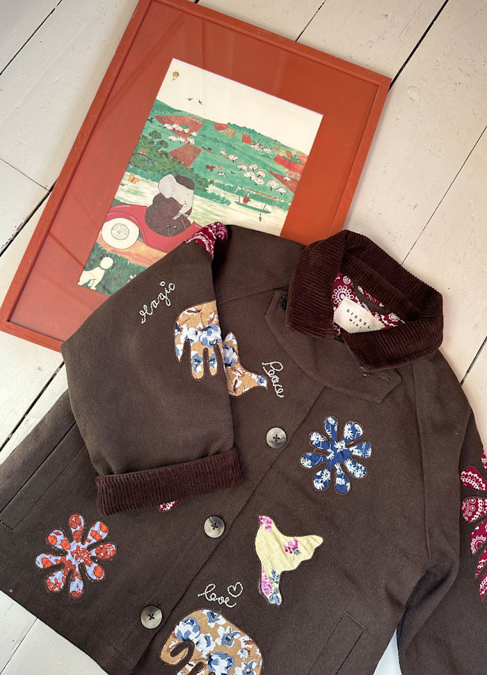 Sissel Edelbo Lillibeth MINI Jacket Brown Fudge